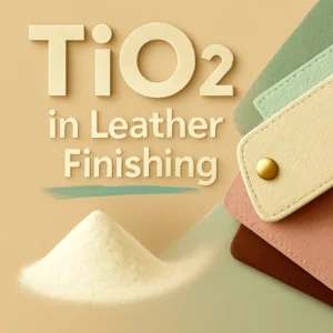 titanium dioxide in leather, tio2 leather coating, leather topcoat