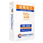 TiO2 Colour, HR258 Titanium Dioxide, Titanium Dioxide Rutile, HR258 TiO2 TR52